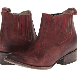 BNIB Freebird by Steven Dark Red Lasso Boot, Size 7 (easily fits 6.5)